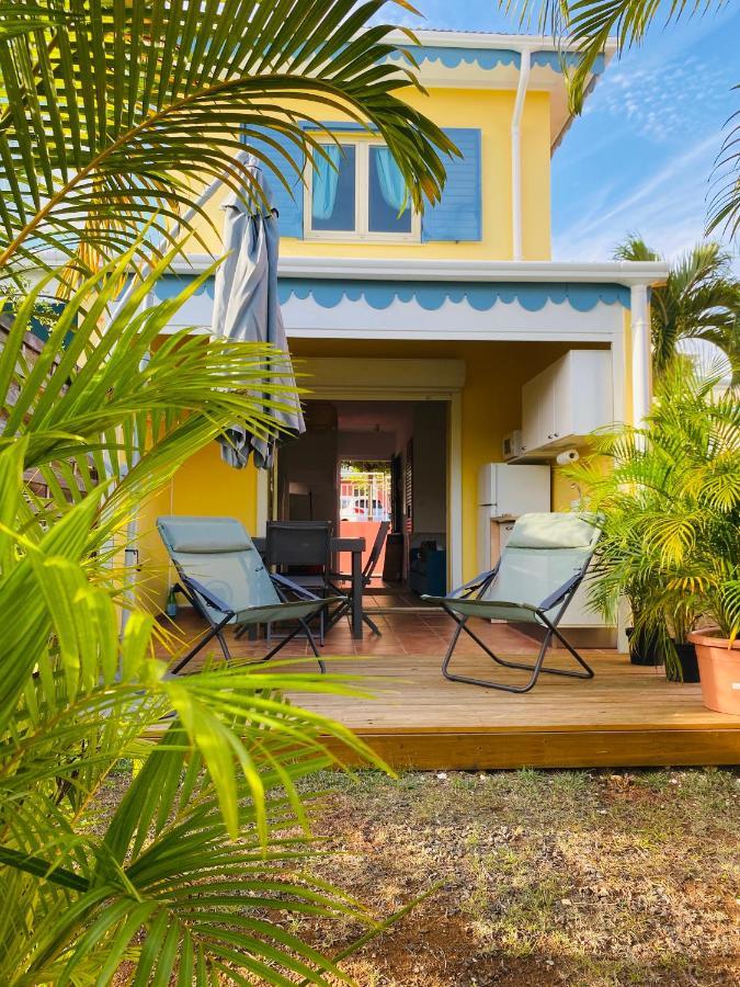 Maison Mitoyenne , Piscine,Citerne, Jardin, Parking, Plage Le Gosier  Kültér fotó