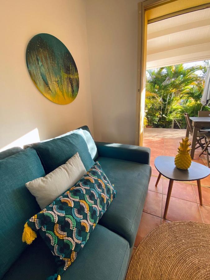 Maison Mitoyenne , Piscine,Citerne, Jardin, Parking, Plage Le Gosier  Kültér fotó